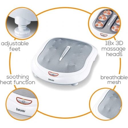 Beurer FM-60 Aparato de Masaje Shiatsu para Pies Beurer FM-60 Aparato de Masaje Shiatsu para Pies